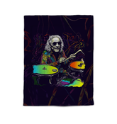 Close-up of colorful blossoms on the Blossom Bliss Bouquet Comforter.